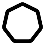 Heptagon SVG Icon